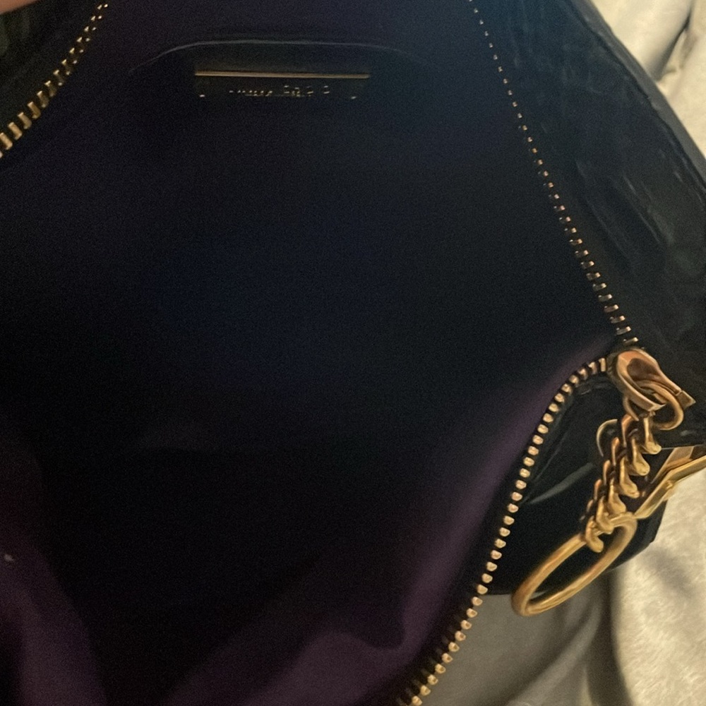 Jimmy Choo Python Leather Shoulder Bag - Picture 2 of 4
